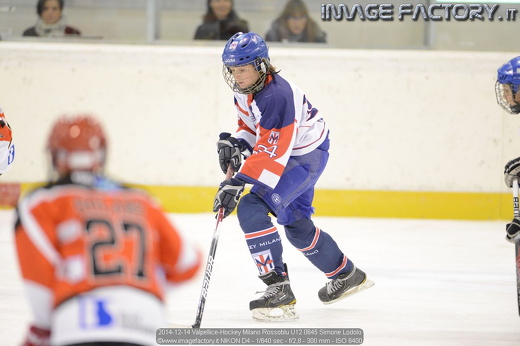 2014-12-14 Valpellice-Hockey Milano Rossoblu U12 0645 Simone Lodolo